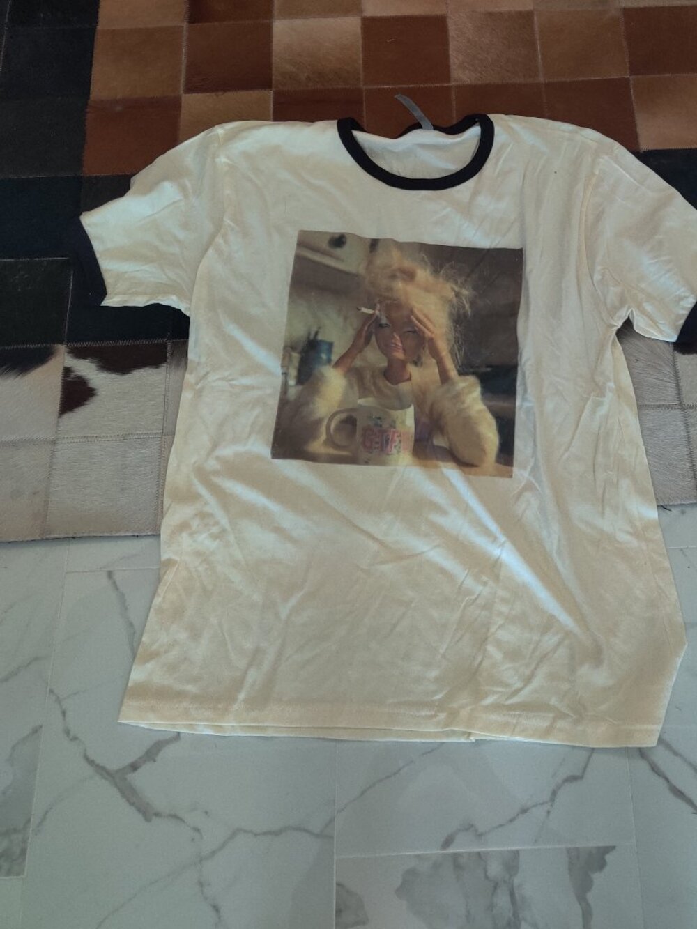 Unique Vintage Dollface Tee size 2x new